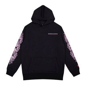 Chrome Hearts hoodie with purple detail